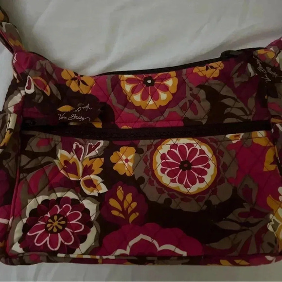 Vera Bradley Retired Floral Autumn Purse - Picture 2 of 4